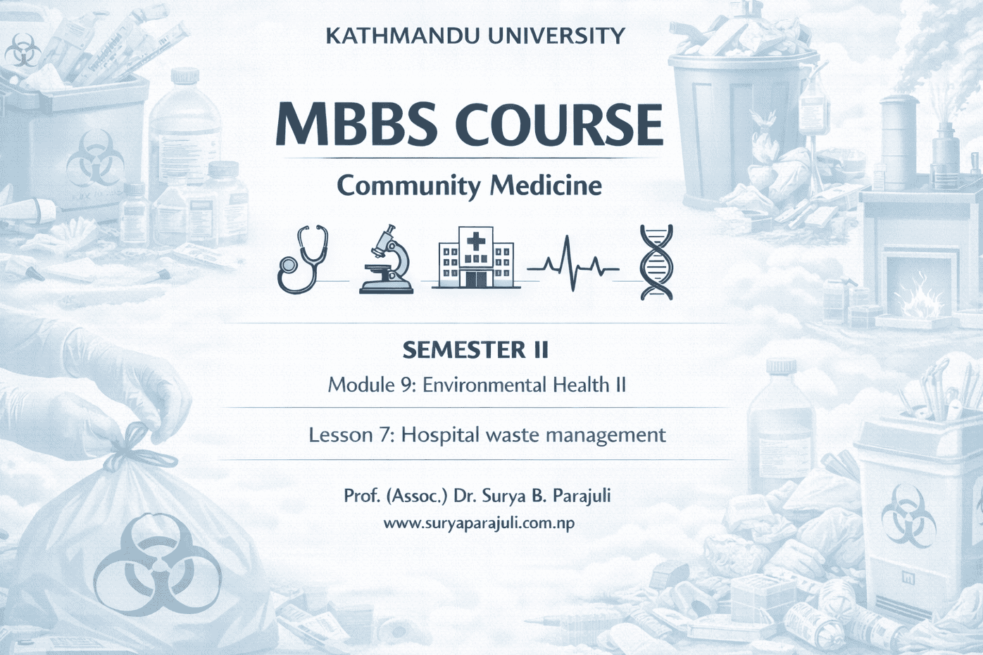 Hospital waste management